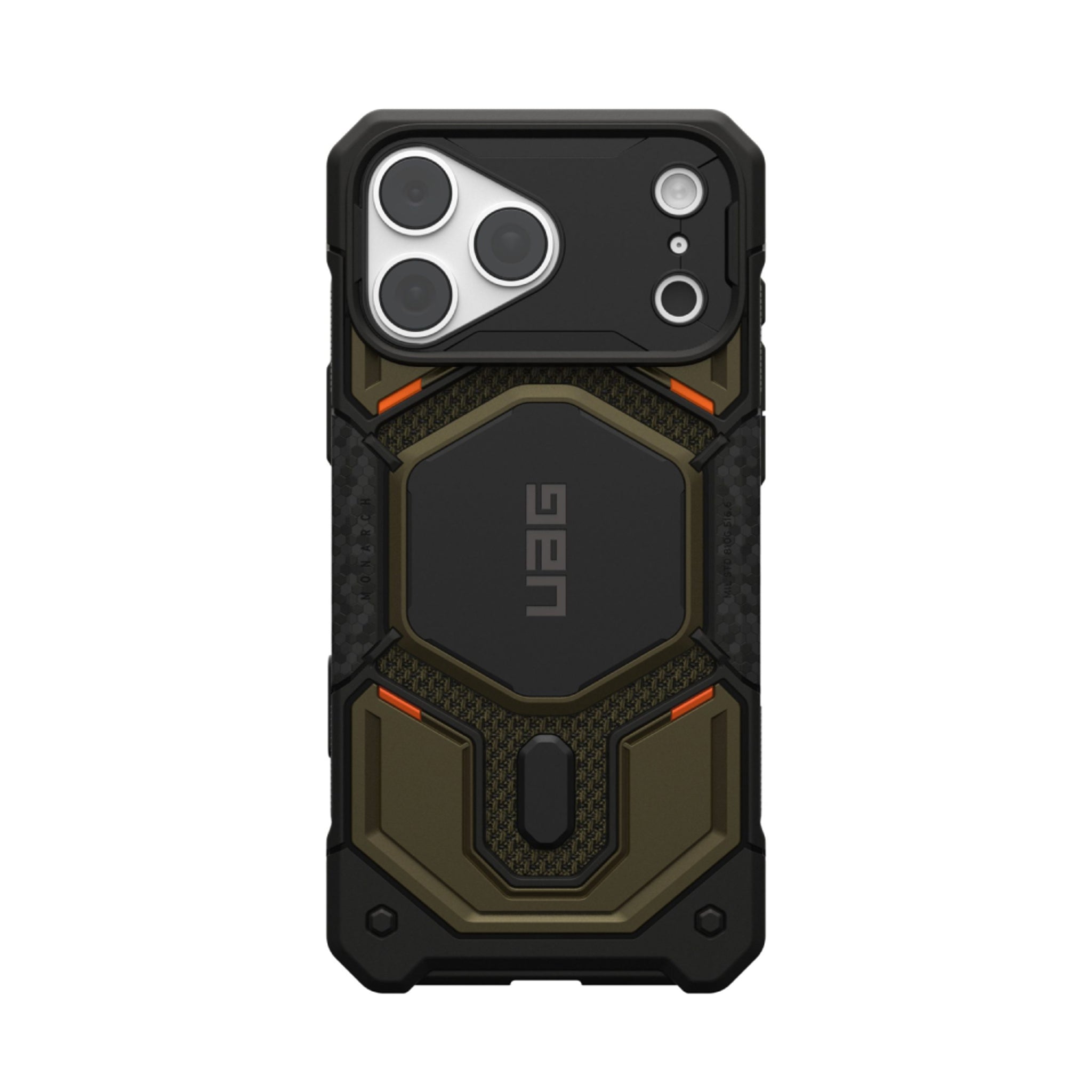 iPhone 18 Pro Max / 17 Pro Max UAG Monarch Pro Skal - MagSafe Kompatibel - Kevlar Element Green