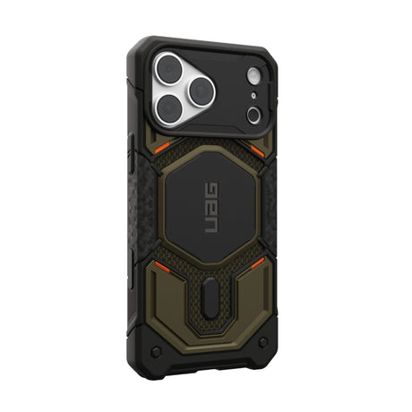 iPhone 18 Pro Max / 17 Pro Max UAG Monarch Pro Skal - MagSafe Kompatibel - Kevlar Element Green