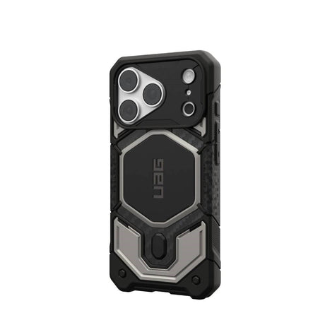 iPhone 18 Pro / 17 Pro UAG Monarch Pro Skal - MagSafe Kompatibel - Titanium
