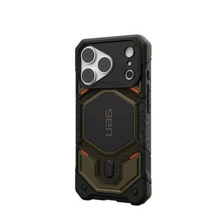 iPhone 18 Pro / 17 Pro UAG Monarch Pro Skal - MagSafe Kompatibel - Kevlar Element Green