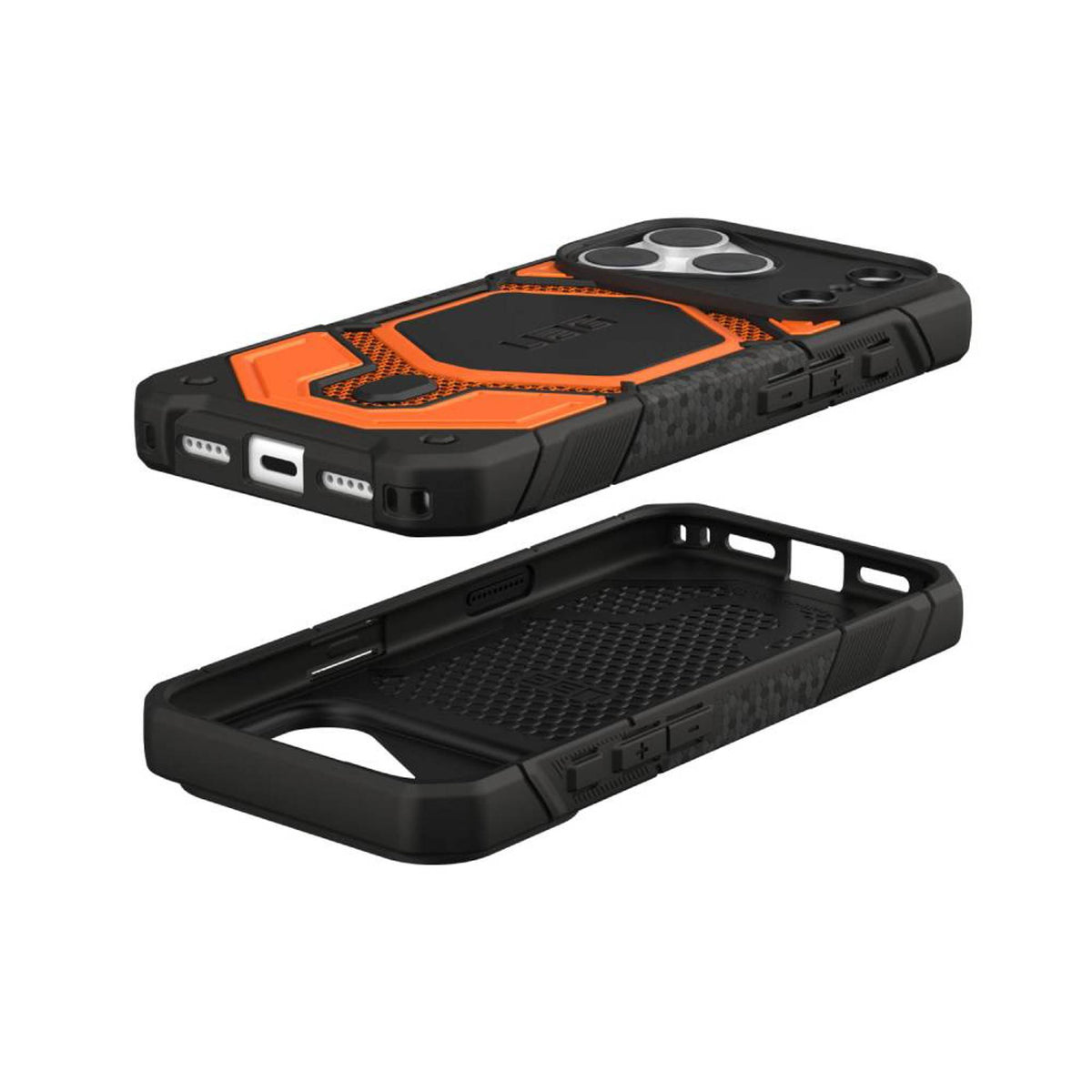 iPhone 18 Pro Max / 17 Pro Max UAG Monarch Pro Skal - MagSafe Kompatibel - Kevlar Burnt Orange