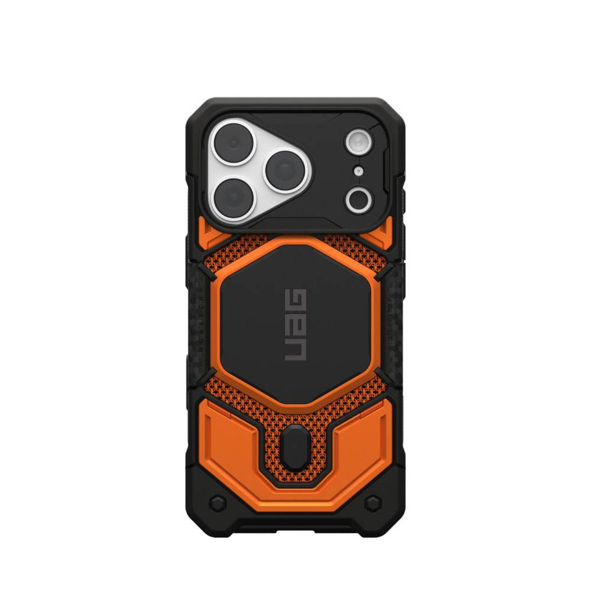 iPhone 18 Pro Max / 17 Pro Max UAG Monarch Pro Skal - MagSafe Kompatibel - Kevlar Burnt Orange