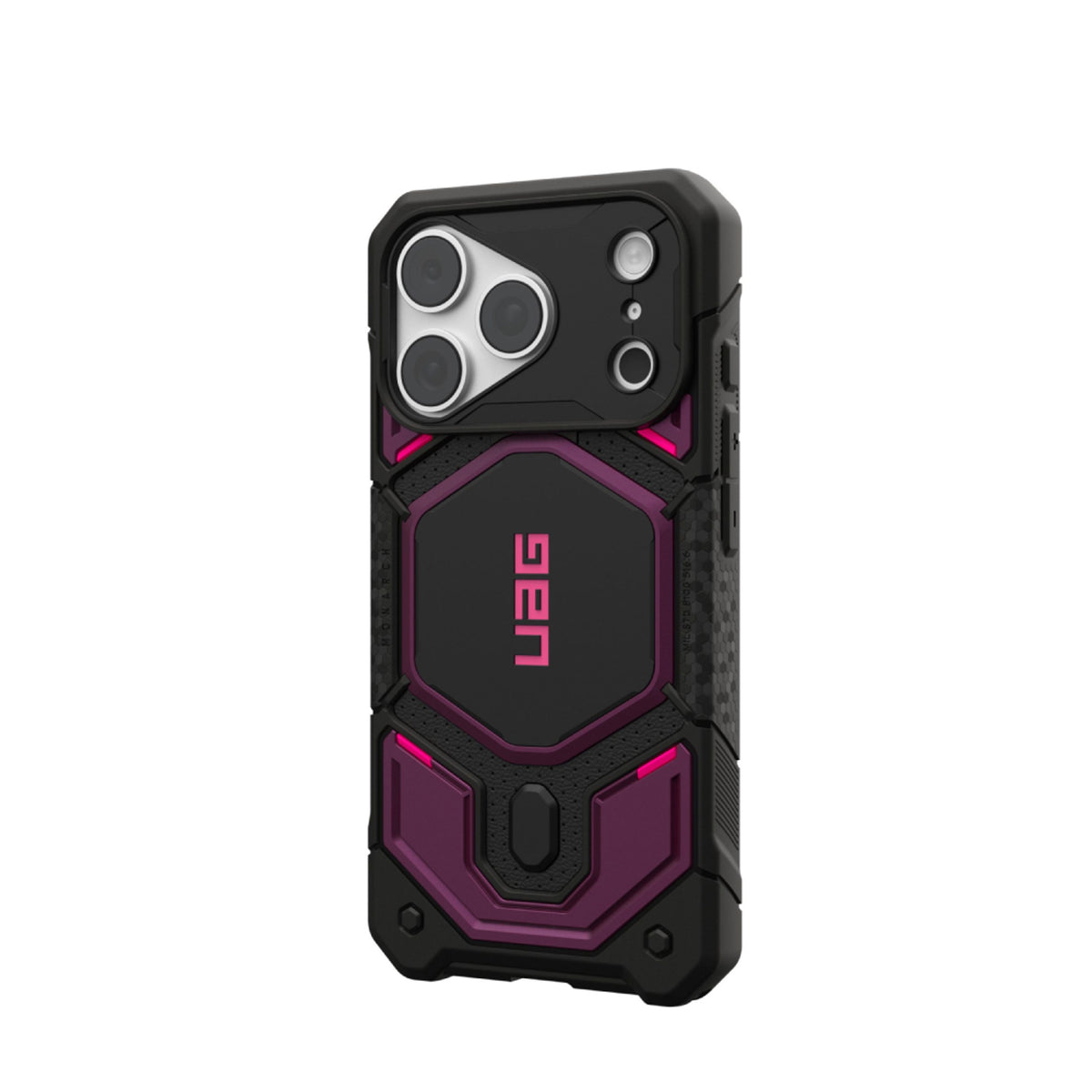 iPhone 18 Pro / 17 Pro UAG Monarch Pro Skal - MagSafe Kompatibel - Deep Purple Synth
