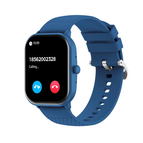 Denver SWC-187 Bluetooth Smartklocka med Hälsospårning & Röststyrning - Blå