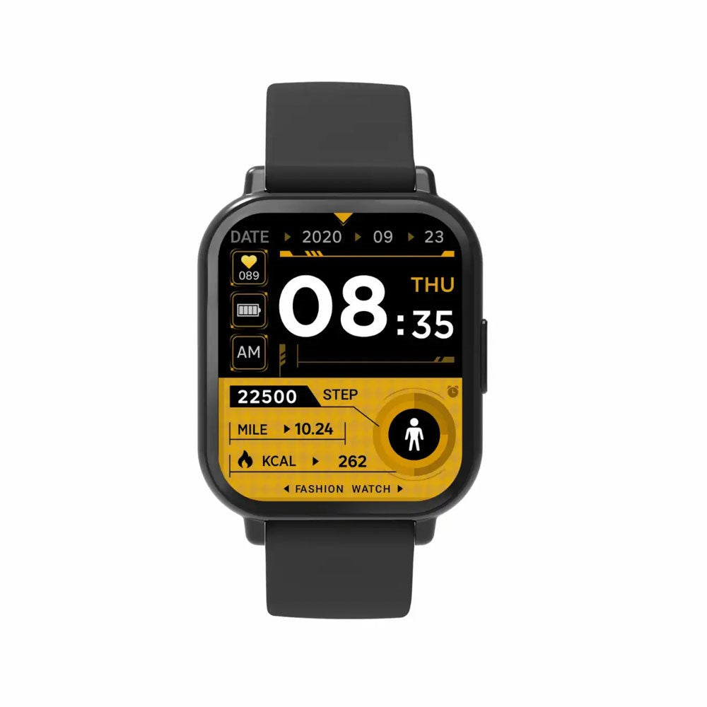 Denver SWC-176B Smartklocka med Sömn- och Fitnesstracker - Silikonarmband - Svart