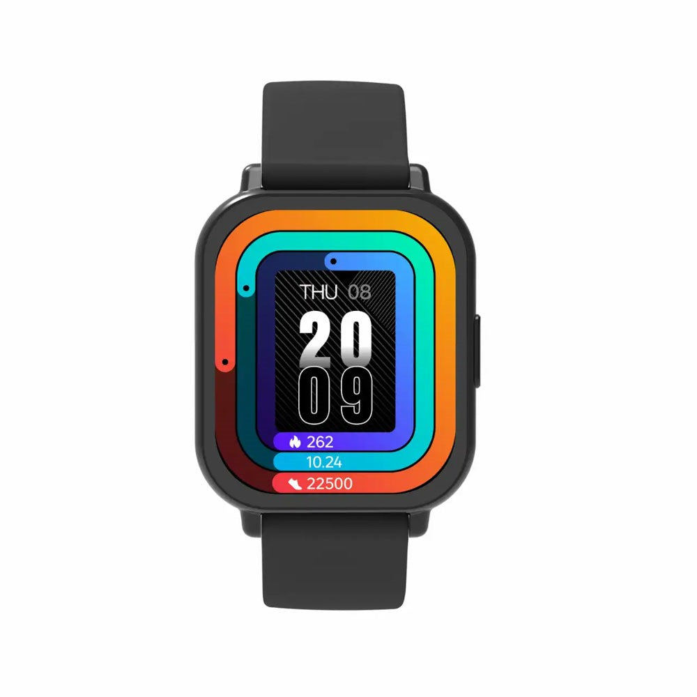Denver SWC-176B Smartklocka med Sömn- och Fitnesstracker - Silikonarmband - Svart