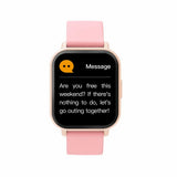 Denver SWC-176RO Smartklocka med Sömn- och Fitnesstracker - Silikonarmband - Rosa