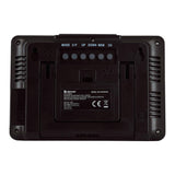 Denver Väderstation med Inbyggd Klocka & Färgglad Display - Svart