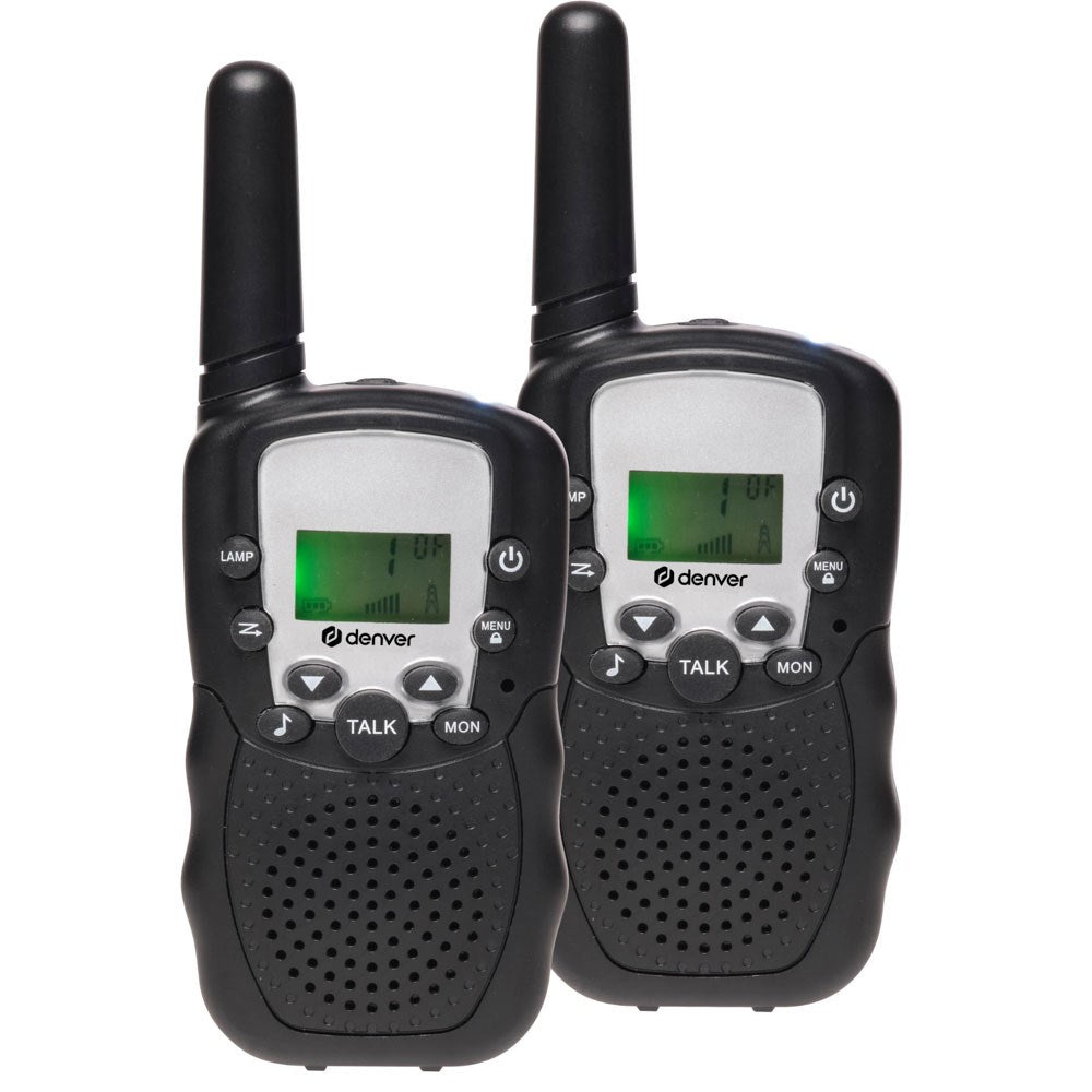 Denver WTA-449 Walkie Talkie Set - 2 st - Svart