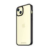 iPhone 15 Plus Skal PanzerGlass D3O Bio ClearCase - Svart Kant