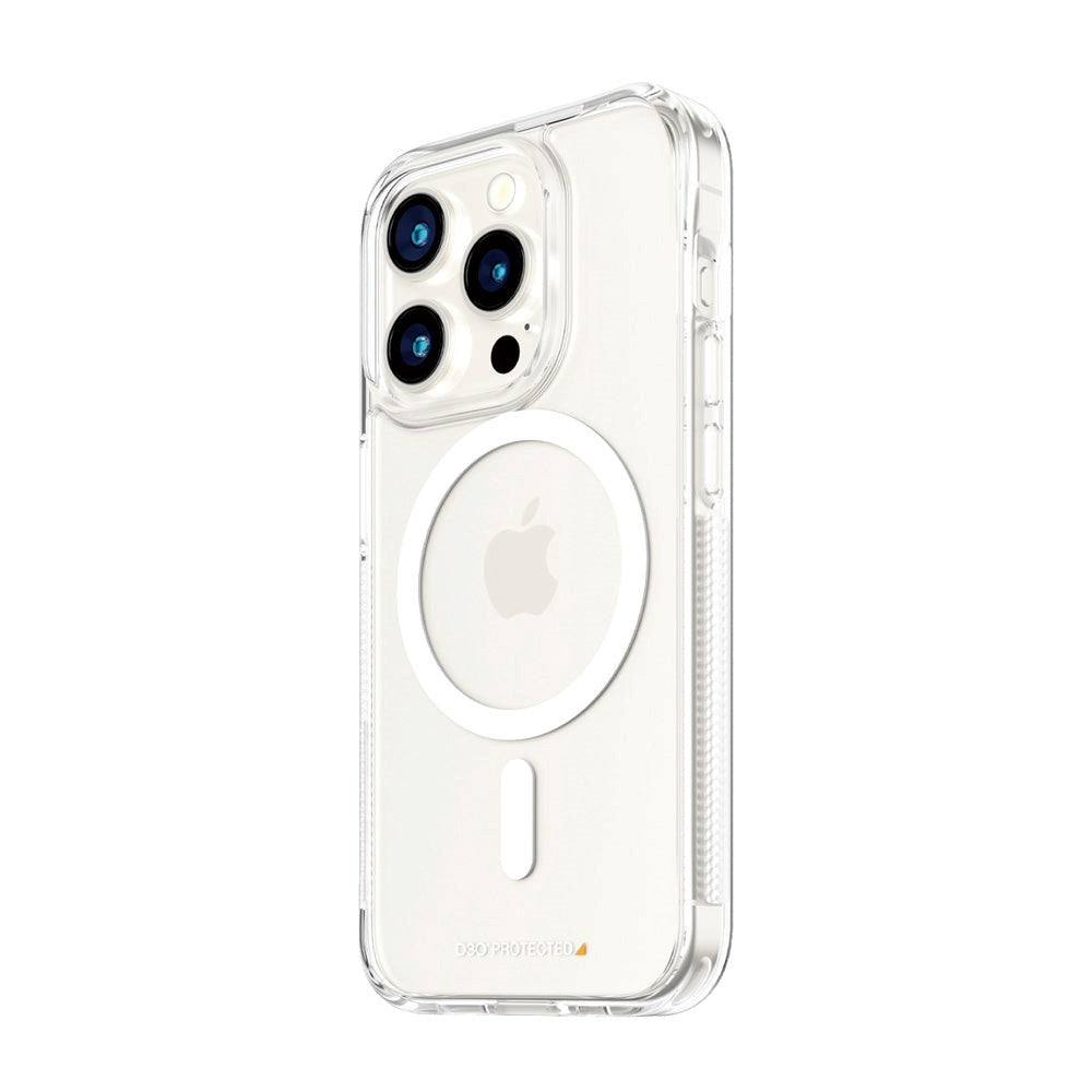 iPhone 15 Pro Skal PanzerGlass D3O® Bio HardCase  - MagSafe Kompatibelt - Transparent