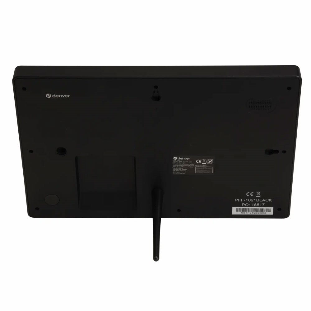 Denver PFF-1021 10.1" Digital Frameo WiFi Digital Fotoram - 1280x800 / 16GB - Svart