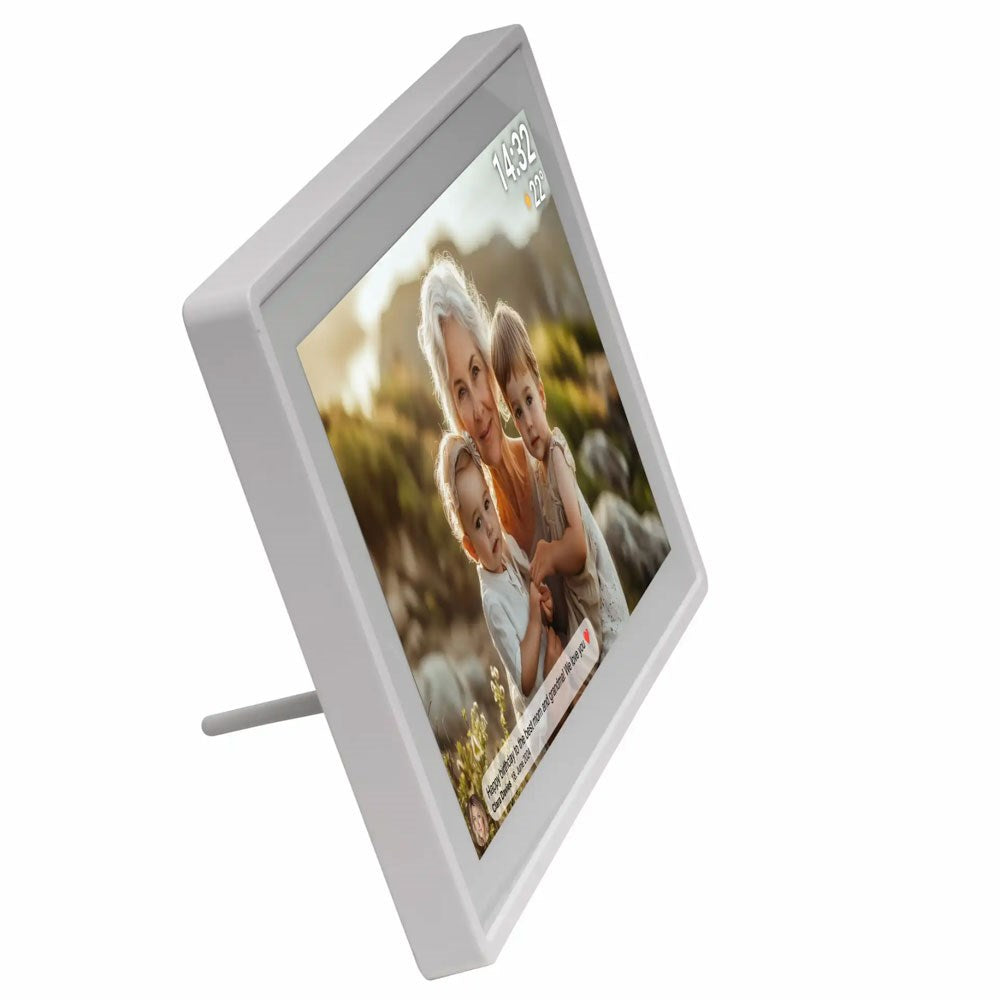 Denver PFF-1021 10.1" Digital Frameo WiFi Digital Fotoram - 1280x800 / 16GB - Vit