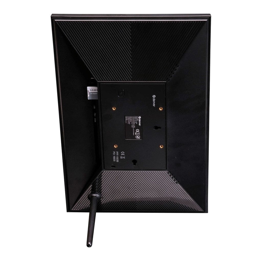 Denver HD Digital WiFi Fotoram m. Frameo Fotosoftware - 15.6" / 16GB - Svart