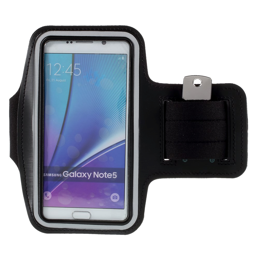 Samsung Galaxy S6 Edge+ Löpararmband - Svart