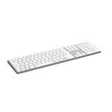 Hyper Hyperspace Bluetooth Tangentbord med Nordisk Layout – Vit
