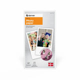 Denver PBP-60 Fotopapper till MCP-6010 Bluetooth Skrivare - 20 st - Vit