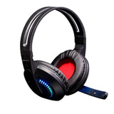 Denver Headset för Gaming med LED-Ljus - Svart