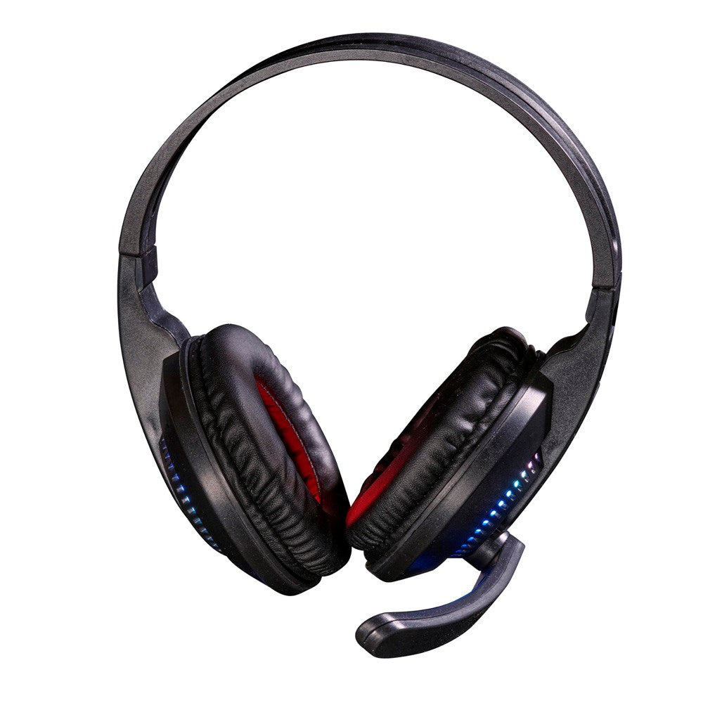 Denver Headset för Gaming med LED-Ljus - Svart