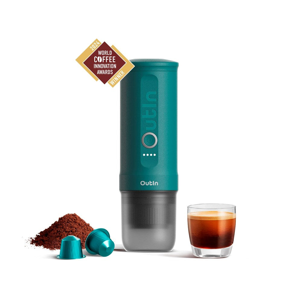OutIn Nano Bärbar Espressomaskin - Teal