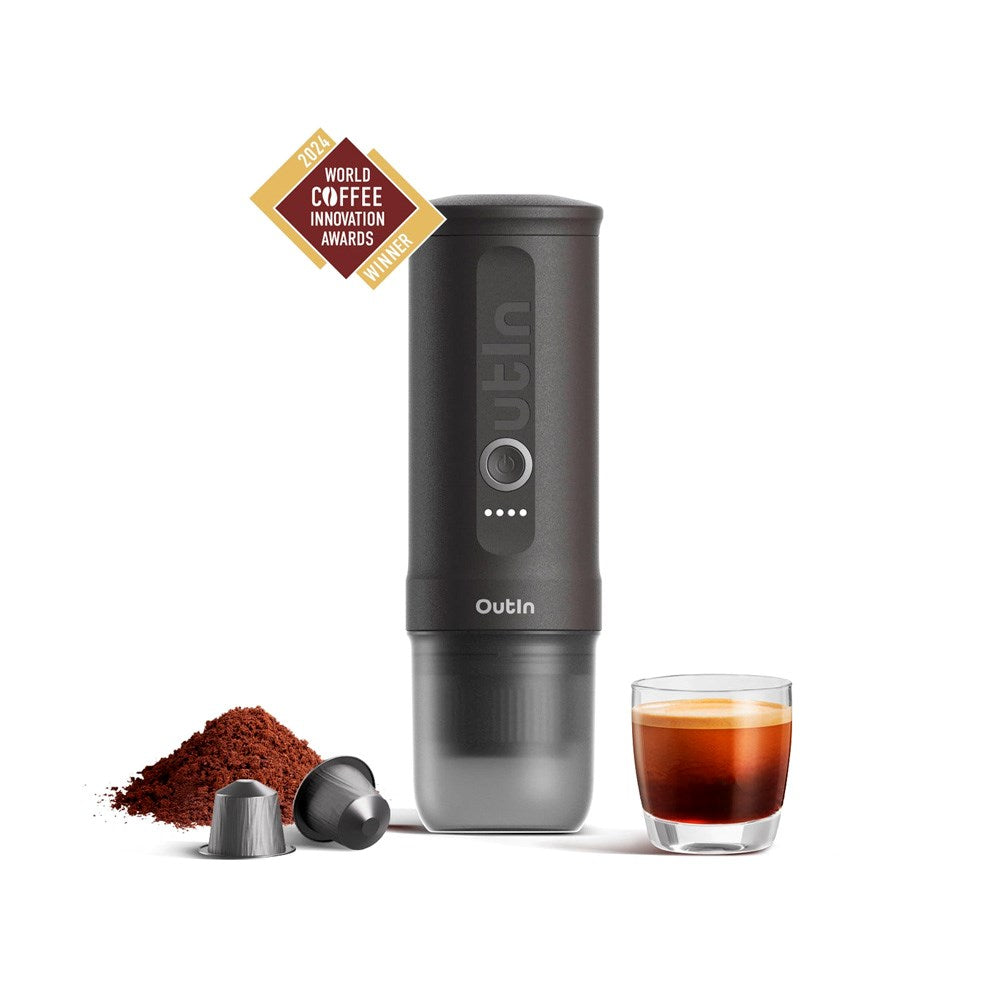 OutIn Nano Bärbar Espressomaskin - Space Grey