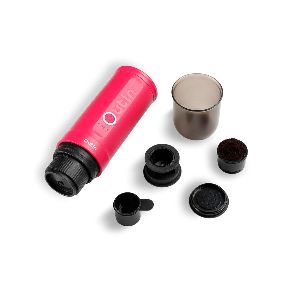 OutIn Nano Bärbar Espressomaskin - Fuchsia Pink