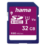 HAMA SDHC-Minneskort 80 MB/s - 32 GB