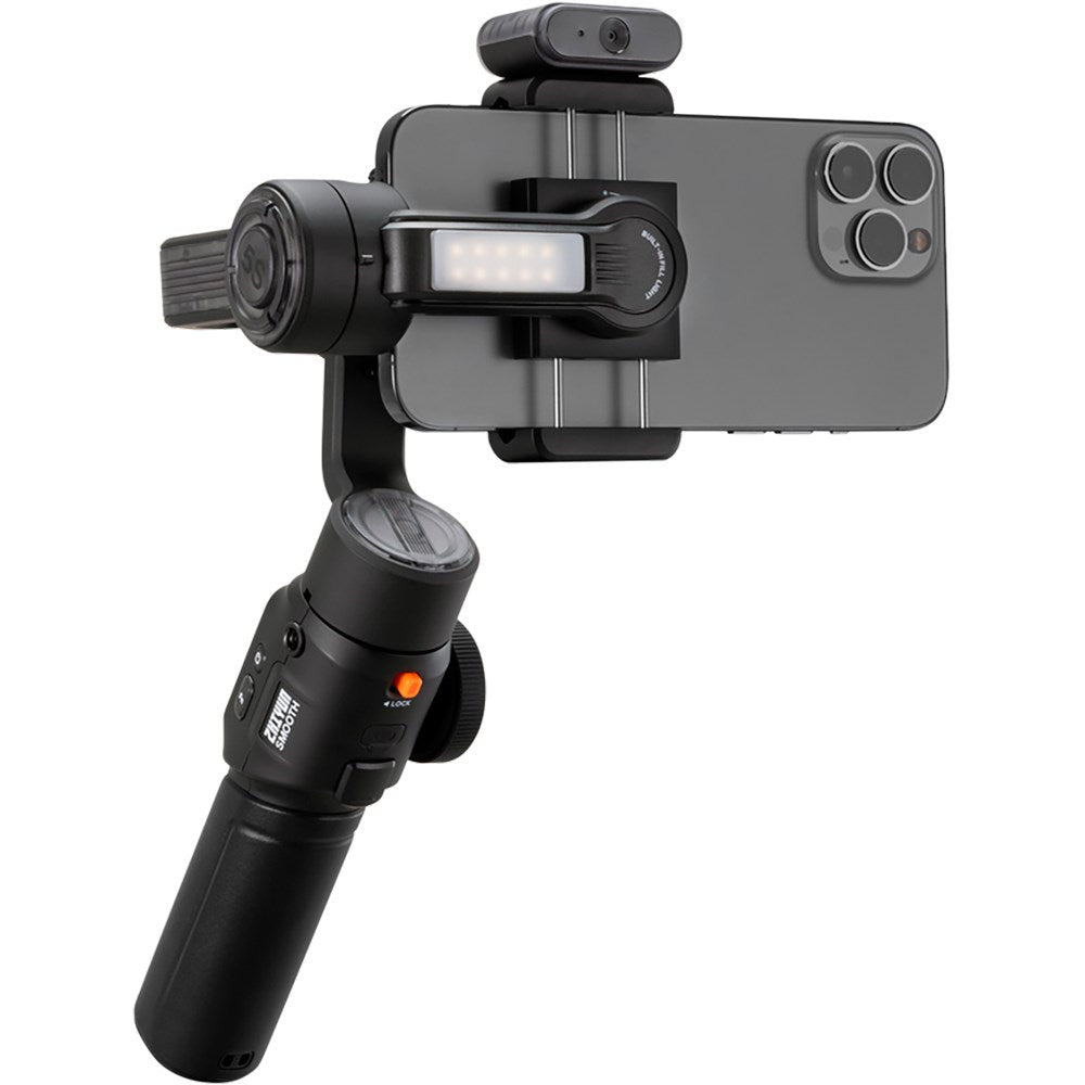 Zhiyun Gimbal Smooth 5S AI Combo för Mobil - Svart