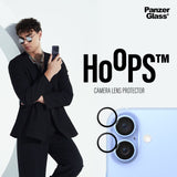 iPhone 16 / 16 Plus PanzerGlass Hoops - Kameraskydd - Genomskinlig