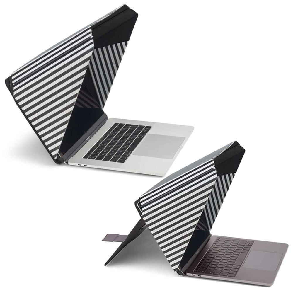 Universal 12"  / 13" / 14" Laptop Philbert Case m. Solar Shading & Integrated Privacy - Striped