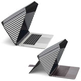 Universal 12"  / 13" / 14" Laptop Philbert Case m. Solar Shading & Integrated Privacy - Striped