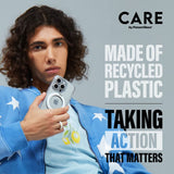 CARE by PanzerGlass iPhone 16 Pro Feature Kickstand Skal - MagSafe Kompatibel - Transparent / Black