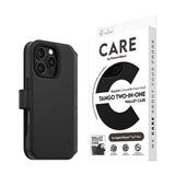 CARE by PanzerGlass iPhone 16 Pro Feature Tango 2-i-1 Skal med Plånbok - Svart