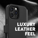 CARE by PanzerGlass iPhone 16 Pro Max Feature Tango 2-i-1 Skal med Plånbok - Svart