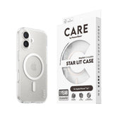 CARE by PanzerGlass iPhone 16 FLAGSHIP Urban Combat Skal - MagSafe Kompatibel - Star Lit / White