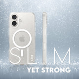 CARE by PanzerGlass iPhone 16 FLAGSHIP Urban Combat Skal - MagSafe Kompatibel - Star Lit / White