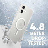 CARE by PanzerGlass iPhone 16 Plus FLAGSHIP Urban Combat Skal - MagSafe Kompatibel -Star Lit / White