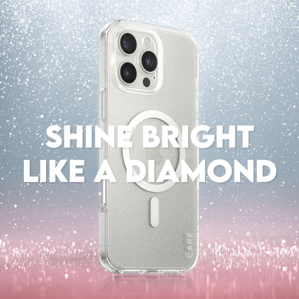 CARE by PanzerGlass iPhone 16 Pro Max FLAGSHIP Urban Combat Skal - MagSafe Kompatibel - Star Lit / White