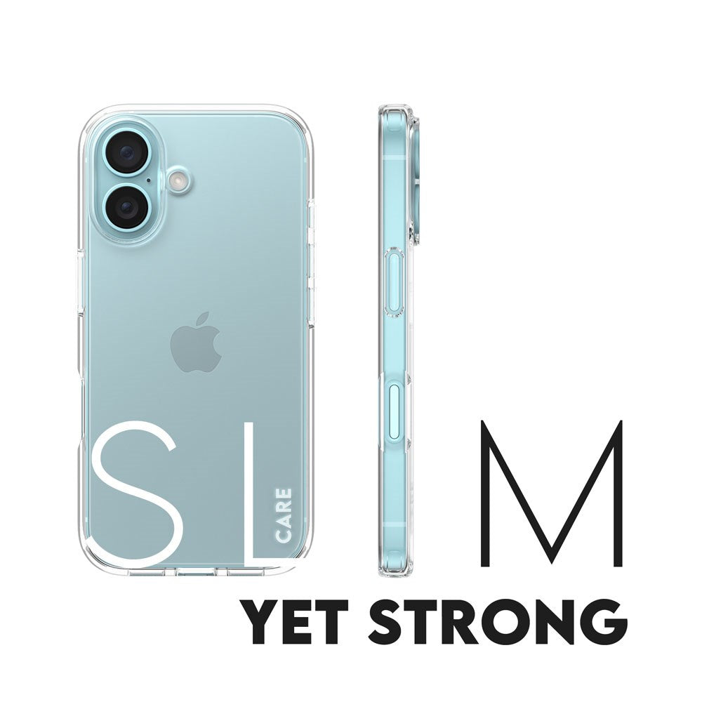 CARE by PanzerGlass iPhone 16 FLAGSHIP Urban Combat-deksel - Transparent