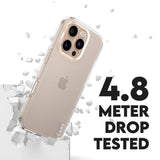 CARE by PanzerGlass iPhone 16 Pro FLAGSHIP Urban Combat Skal - Transparent