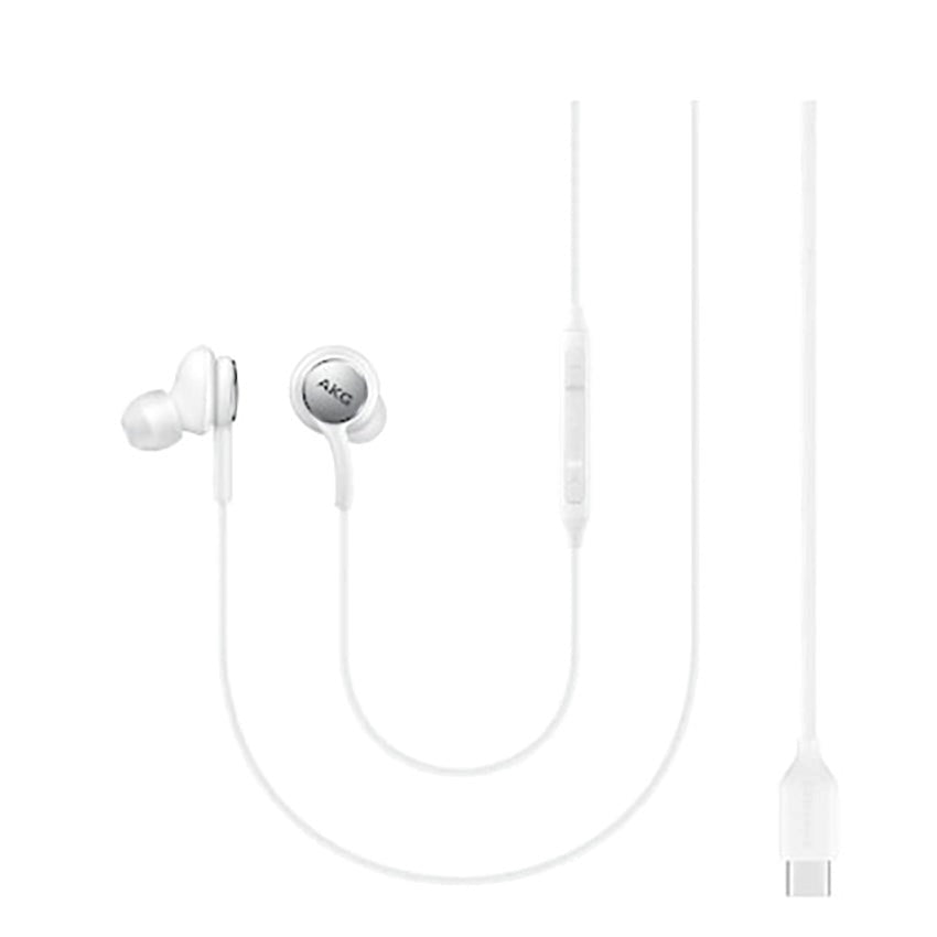 Original Samsung In-Ear Høretelefoner Type-C Stik m. Mic og Remote - Hvid