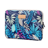 MacBook 13" / Laptop 13" Tech-Protect Lisen Blossom Sleeve (34 x 24 cm) - Dark N´ Blue