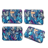 MacBook 13" / Laptop 13" Tech-Protect Lisen Blossom Sleeve (34 x 24 cm) - Dark N´ Blue