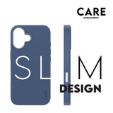 CARE by PanzerGlass iPhone 16 FASHION Fearlessly Fashionable Skal - MagSafe Kompatibel - Coronet Blue