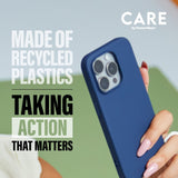 CARE by PanzerGlass iPhone 16 Plus FASHION Fearlessly Fashionable Skal - MagSafe Kompatibel - Coronet Blue