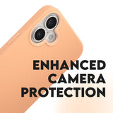 CARE by PanzerGlass iPhone 16 Plus FASHION Fearlessly Fashionable Skal - MagSafe Kompatibel - Peach Fuzz