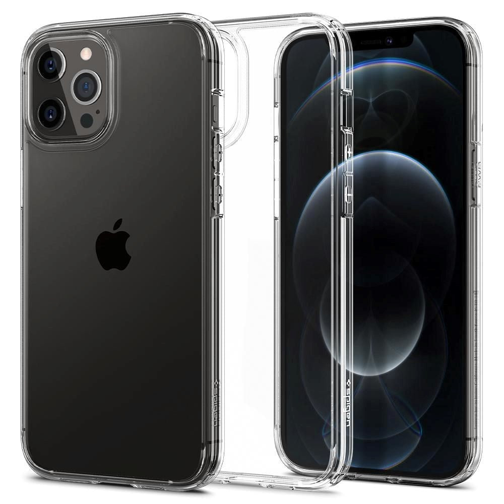 iPhone 12 / 12 Pro Spigen Ultra Hybrid Skal - Transparent