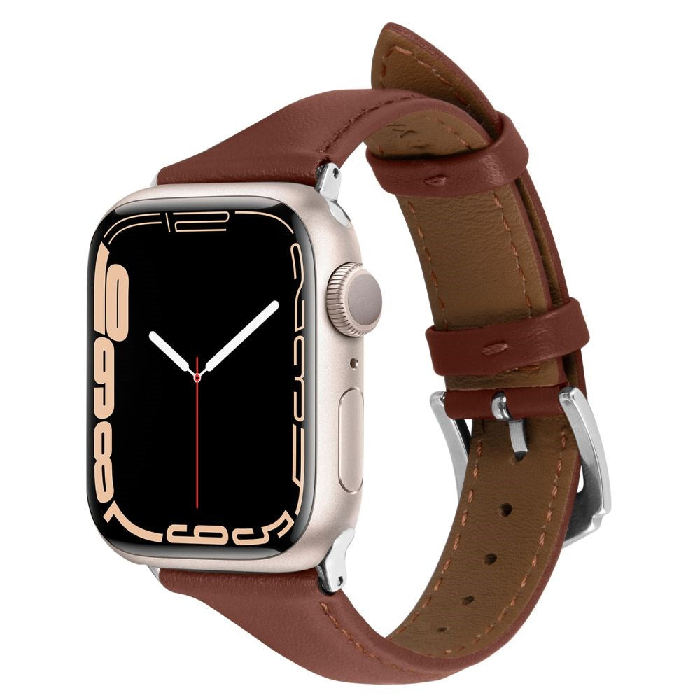 Apple Watch (38/40/SE/41/42mm) Cyrill Rem - Läder - Brun