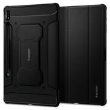 Samsung Galaxy Tab S8 / S7 Spigen Rugged Armor Pro Fodral - Svart