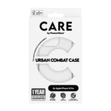 CARE by PanzerGlass iPhone 15 Pro FLAGSHIP Urban Combat Skal - Transparent